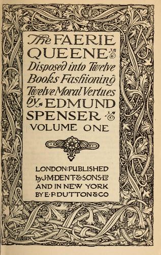 The Faerie Queene