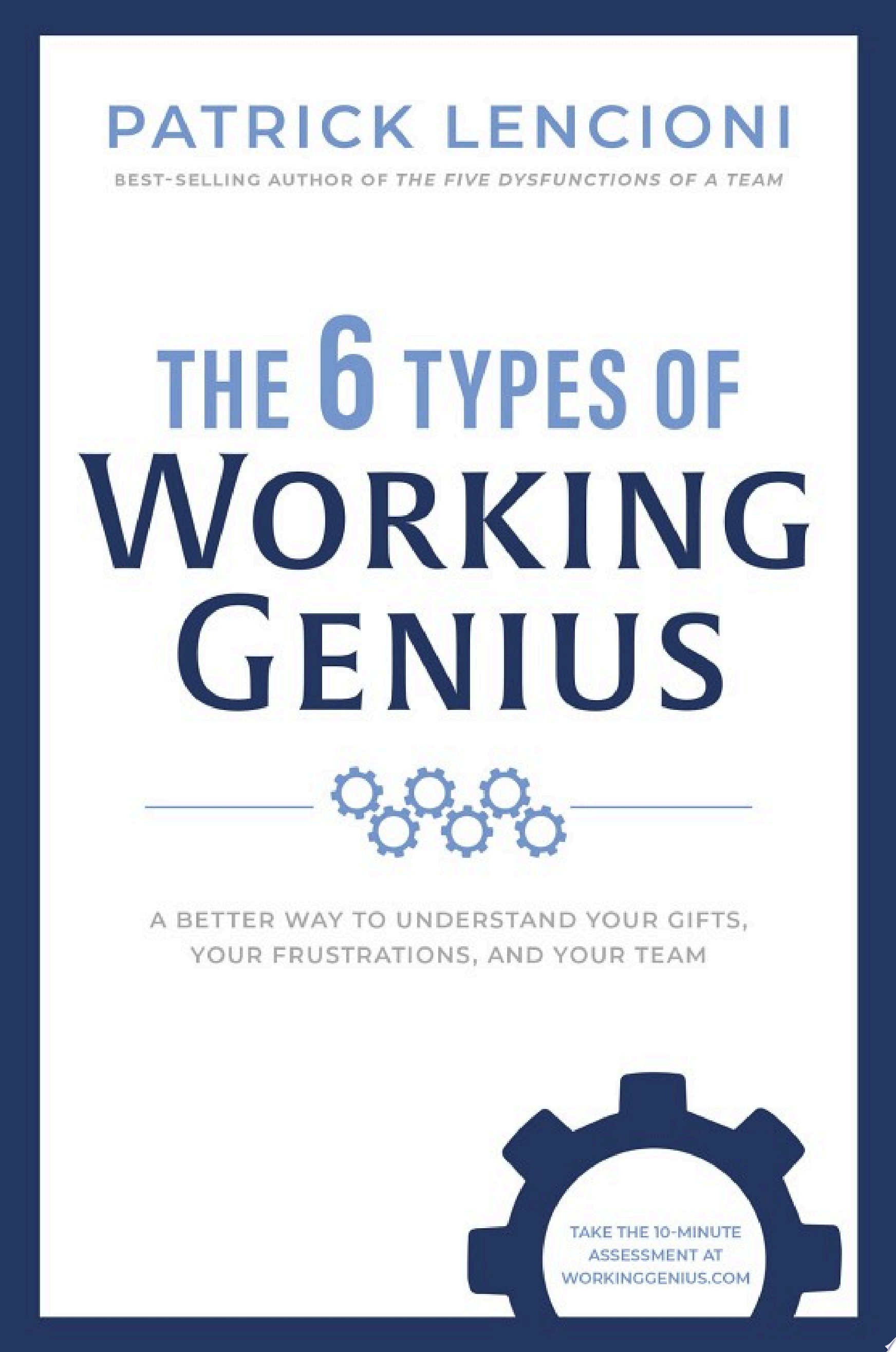 The 6 Types of Working Genius