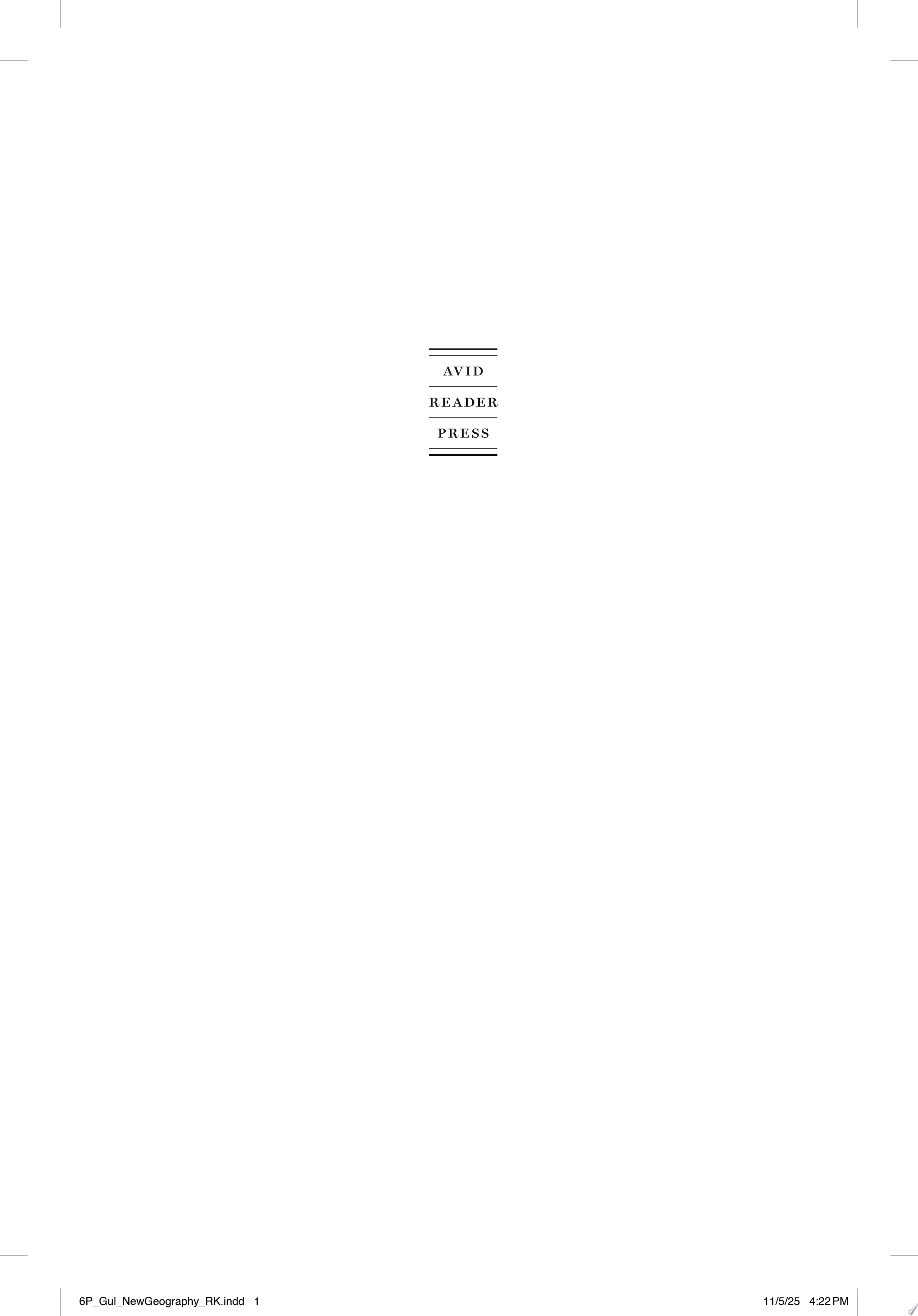 La Nueva Geografía de la Innovación