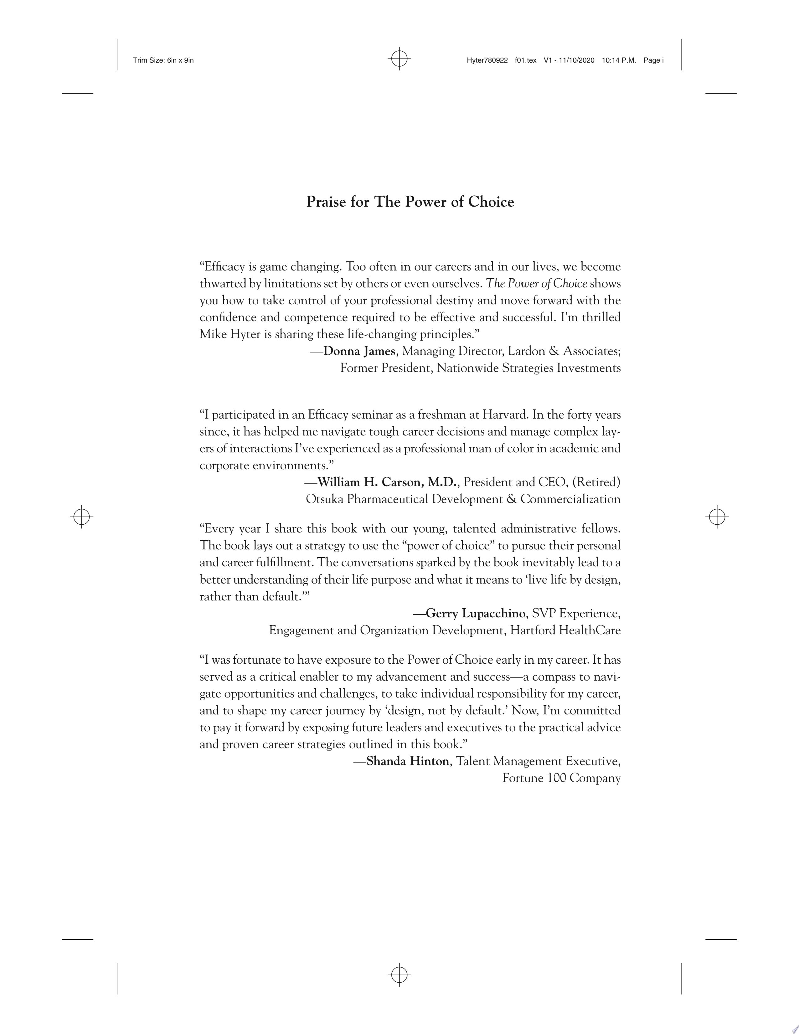 El Poder de la Elección