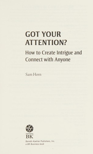 ¿Capturé Tu Atención?