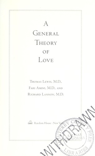A General Theory of Love