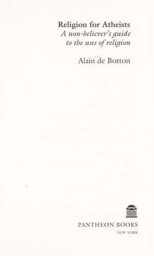 Religion for Atheists