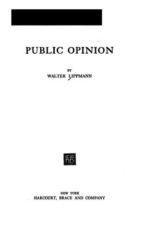 Public Opinion