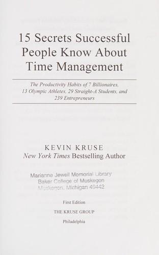 15 Secretos que la Gente Exitosa Conoce sobre la Gestión del Tiempo