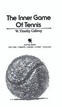 The Inner Game of Tennis