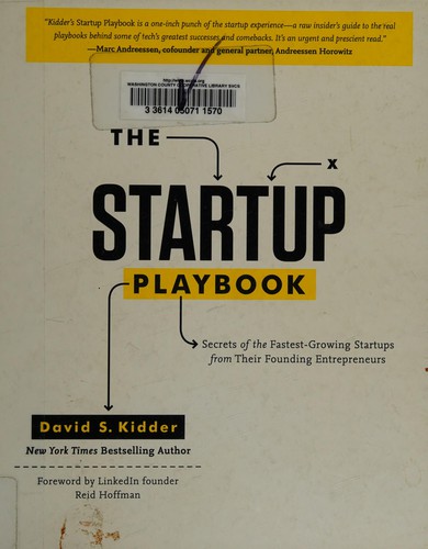 The Startup Playbook